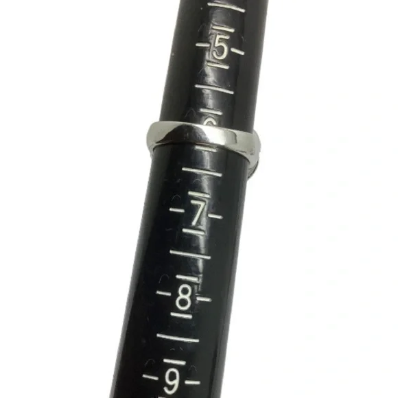 Joseph Esposito blue topaz CZ sterling silver ring - Picture 4 of 7